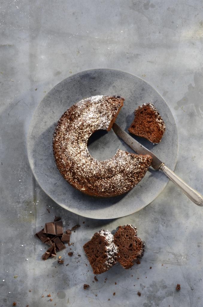 Belgian Chocolate Ring Cake