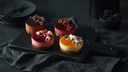 Vegan Rasberry mousse cramble