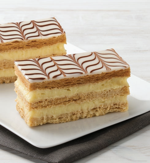 Milhojas crema & vainilla