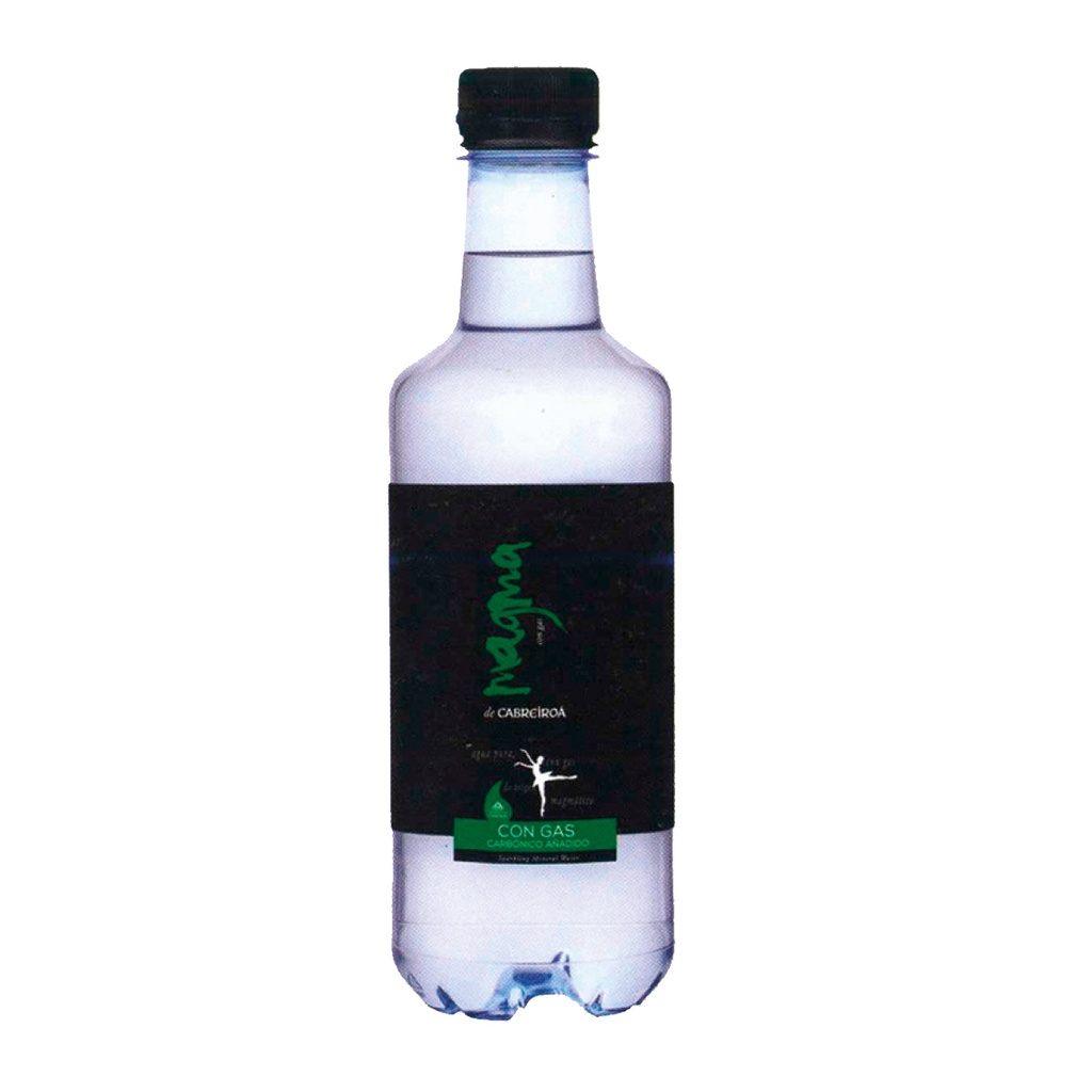 Agua con gaz Magma verde 0.5cl