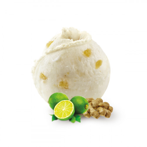 Helado Limon verde con Jengibre confitado (500ml)