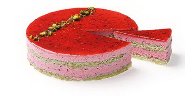 Tarta Frambuesa Pistacho Ø 16 (0.5kg)