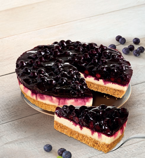 Cheesecake Myrtilles