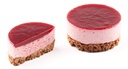 Vegan Rasberry mousse cramble