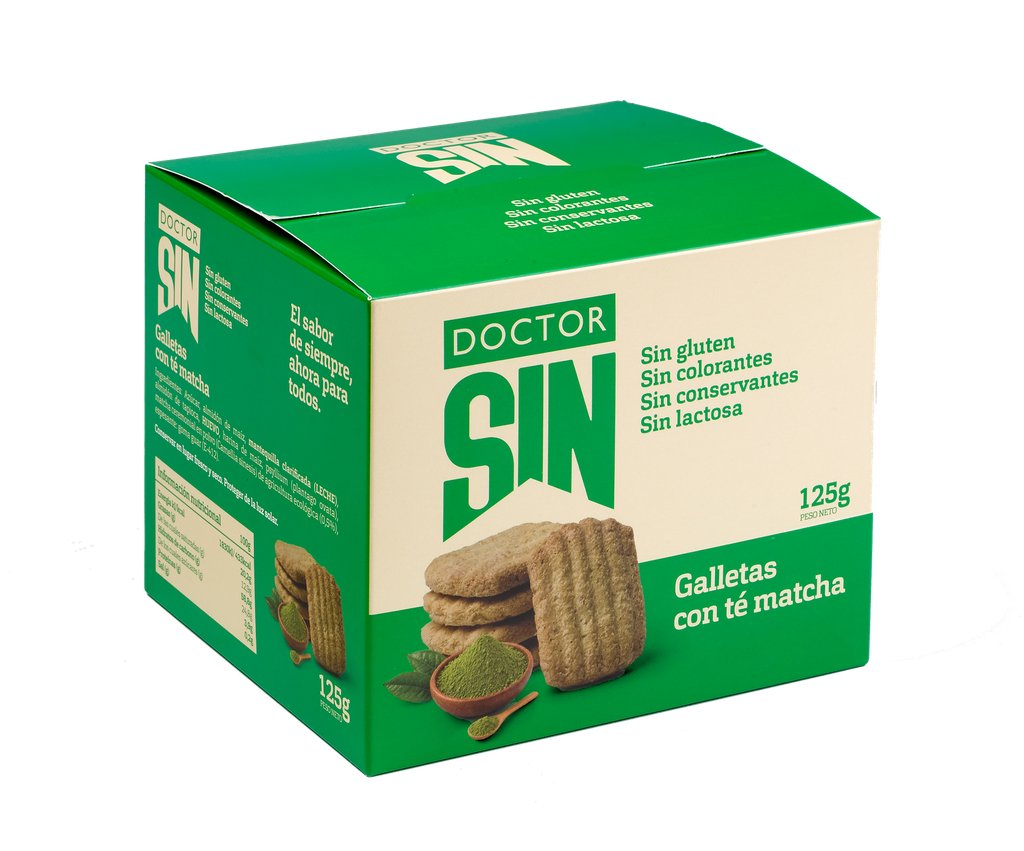 Galletas artesanales con te matcha