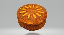 [Past] Tarta Carrot decorada