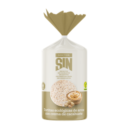 [Snack] Tortitas ecológicas de arroz con crema de cacahuete sin gluten