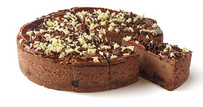 Cheesecake de chocolate Fudge